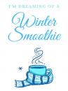 Wintersmoothie | Früchtetee Granatapfel-Birne